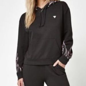 GUESS Pink Flame Sweatshirt